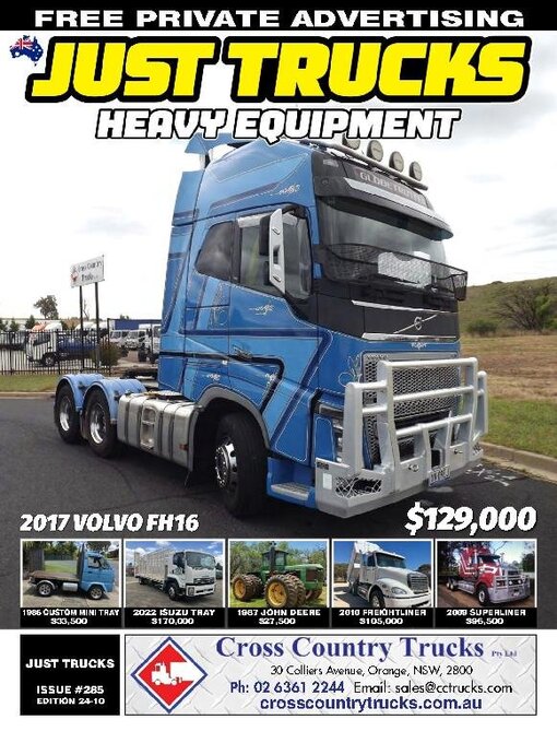 Title details for Just Trucks & Heavy Equipment by JUST AUTO Classifieds Pty Ltd - Available
